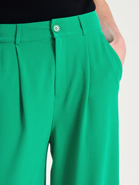 Jolie Suiting Pant - Evergreen